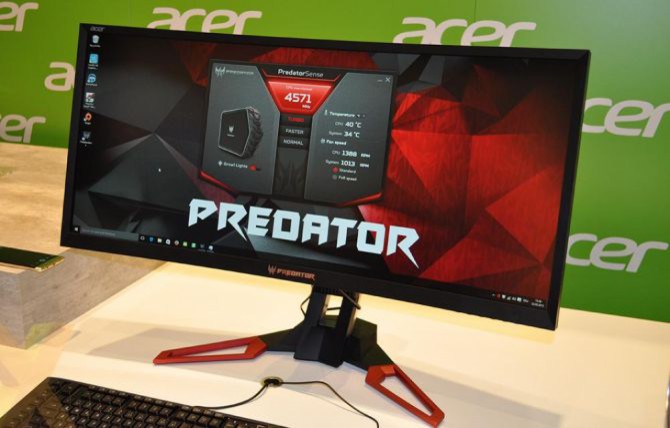 Мониторы Predator Z1 оснащены технологиями, обеспечивающими зрение пользователя (AcerVisionCare и BlueLight Shield), а также режимом GameView, который повышает уровень контрастности в темных помещениях